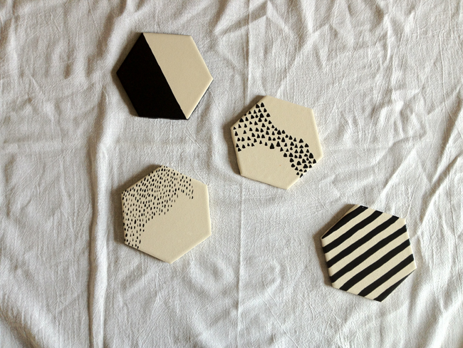 Diy Painted Tile Coasters A Daily
