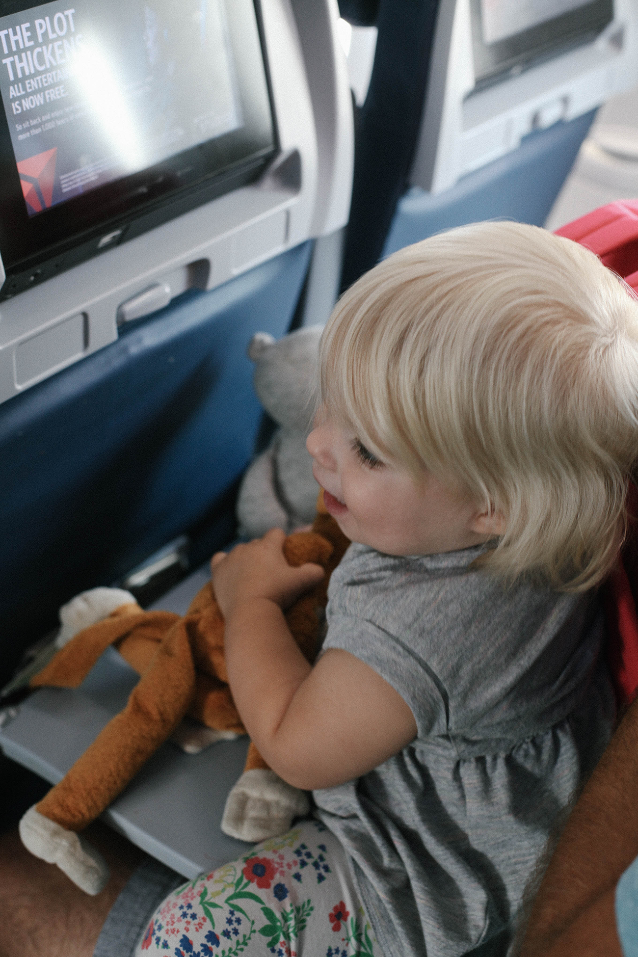 A Daily Something | Life With Littles and Our First Airplane Adventure