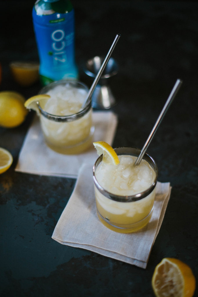 Citrus Coconut Water Vodka Cocktail A Daily Something