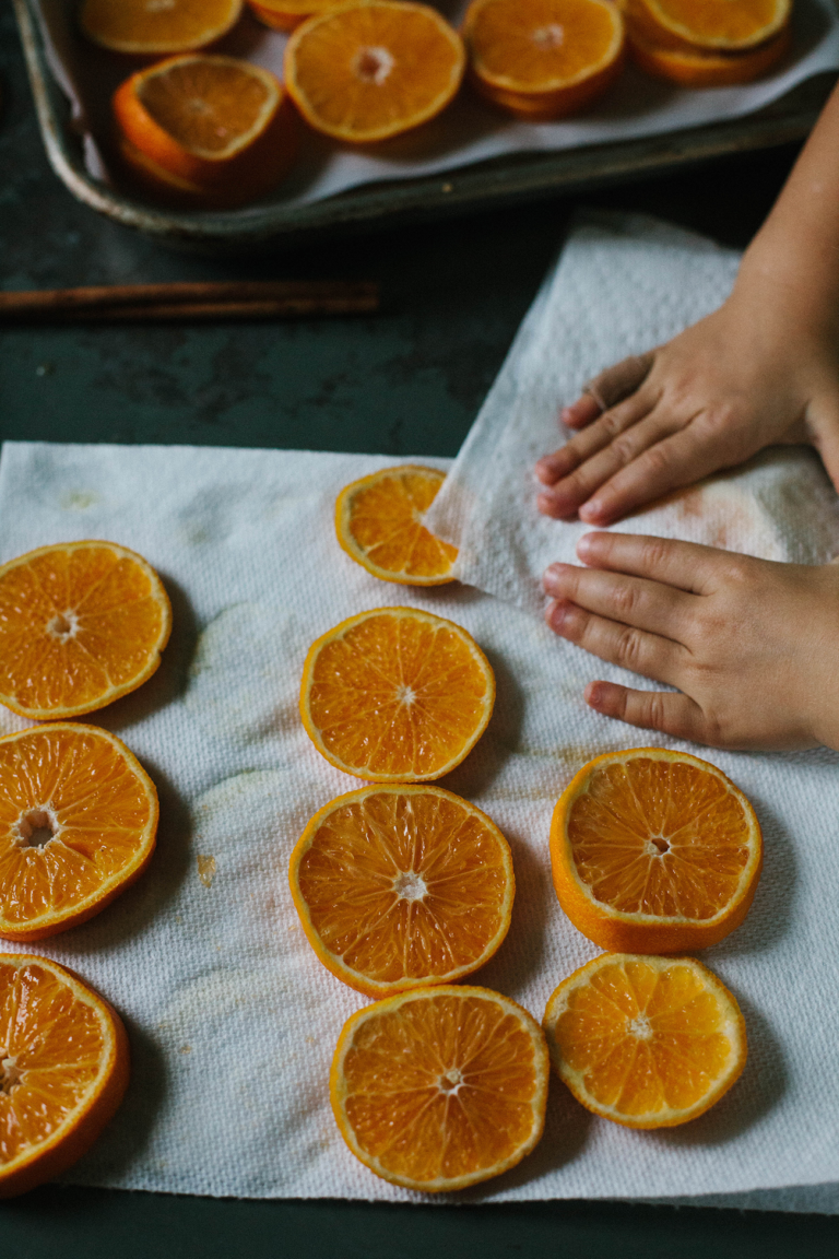 DIY Simple Dried Orange Garland for Christmas A Daily Something