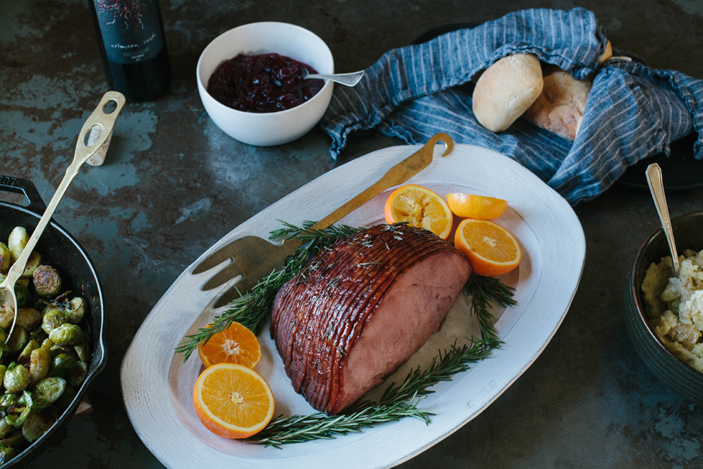 A Holiday Ham with Red Wine and Citrus Glaze A Daily Something