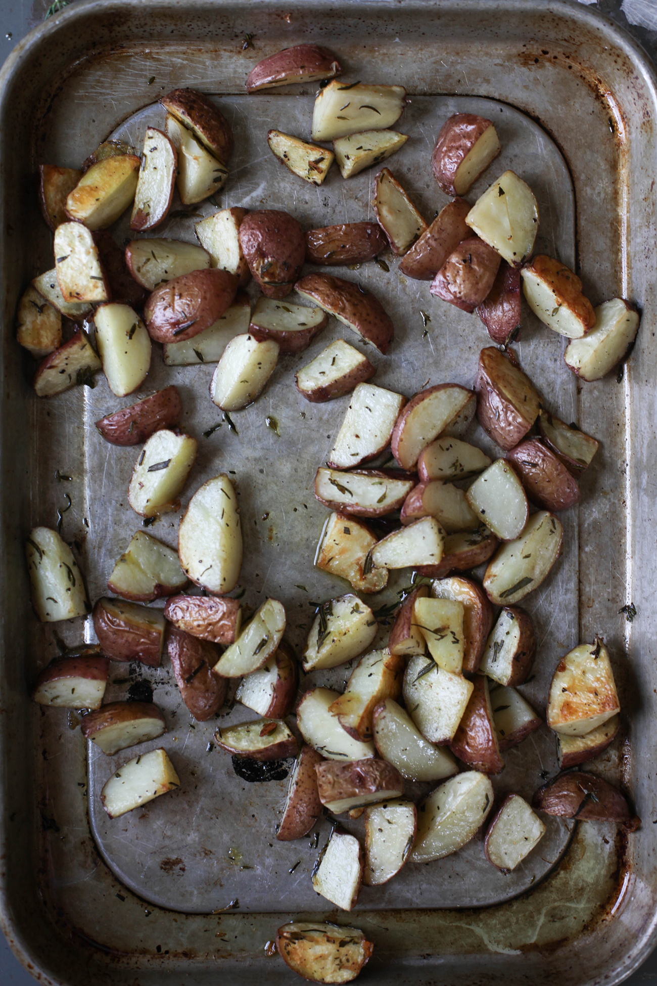 A Daily Something | Herb Roasted Potatoes