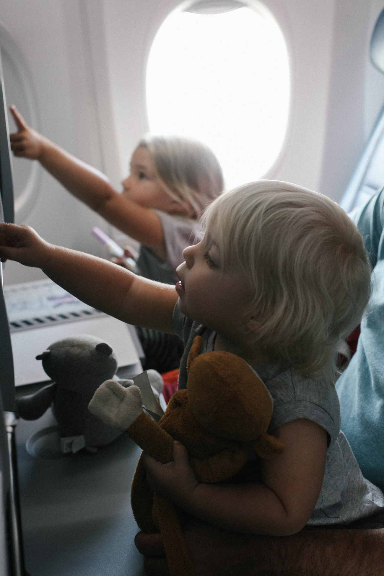 A Daily Something | Life With Littles and Our First Airplane Adventure