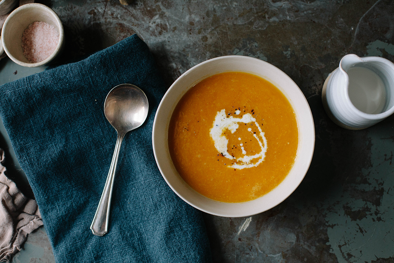 A Daily Something | Recipe - Butternut Squash Apple Soup