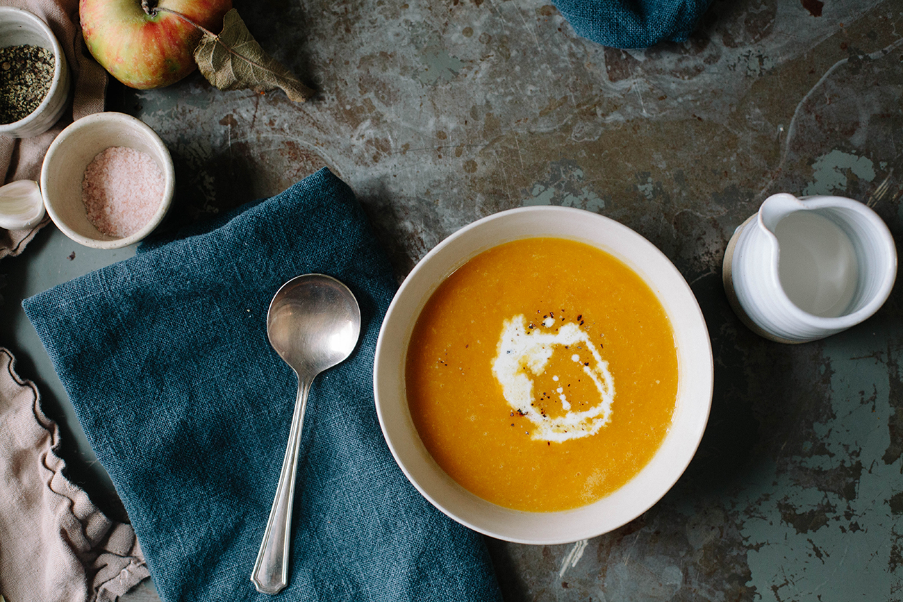 A Daily Something | Recipe - Butternut Squash Apple Soup