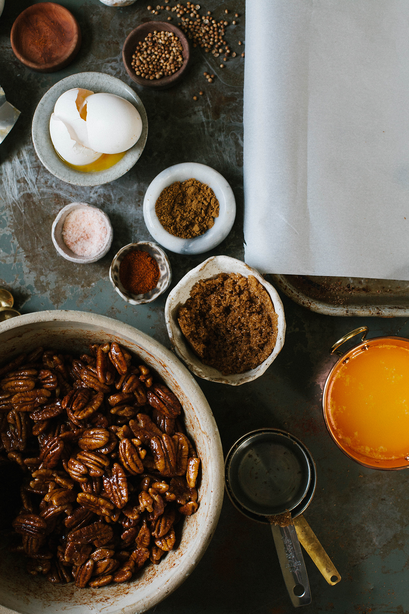 A Daily Something | Recipe - Buttery, Sweet & Spicy Pecans