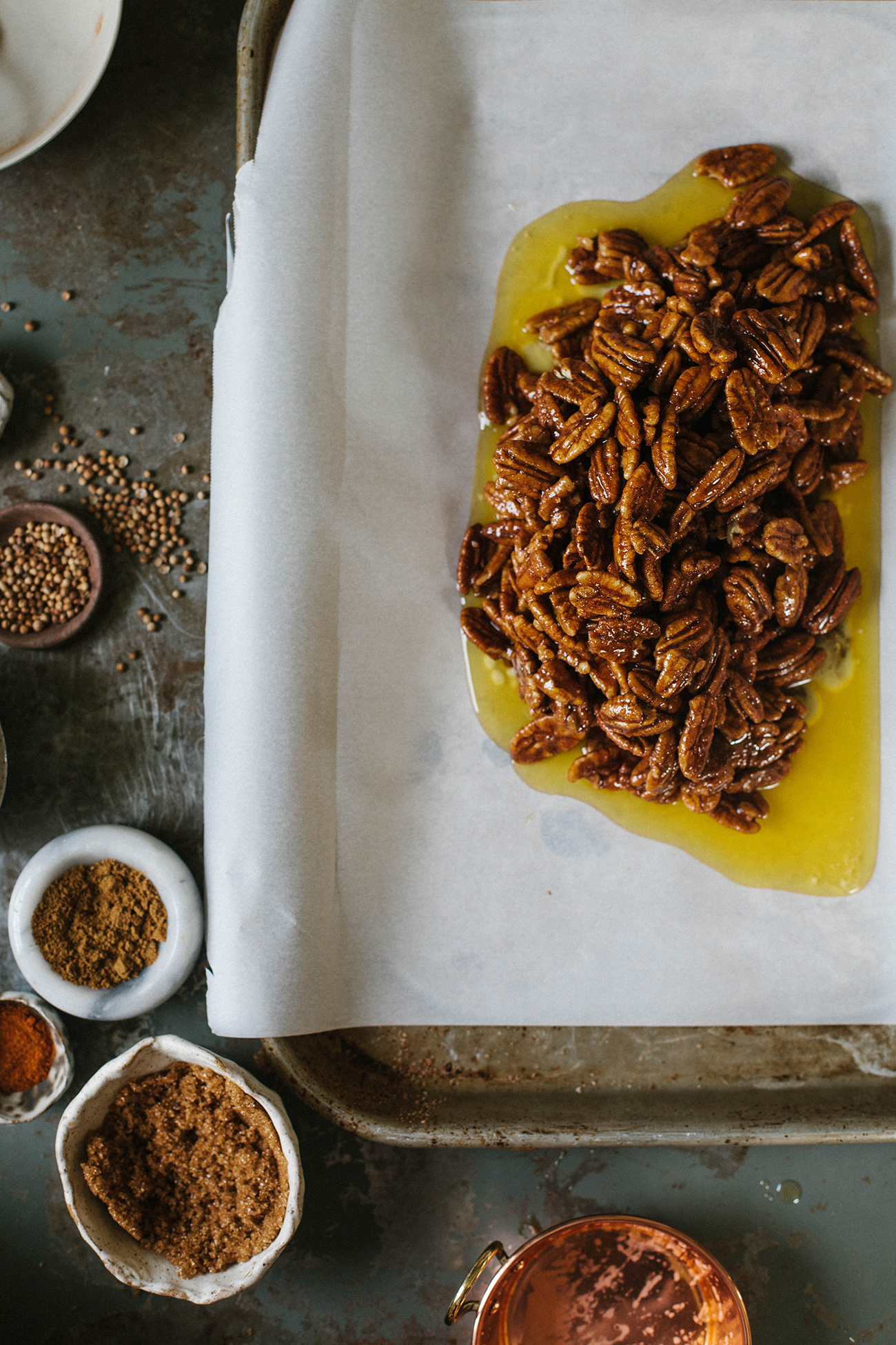 A Daily Something | Recipe - Buttery, Sweet & Spicy Pecans