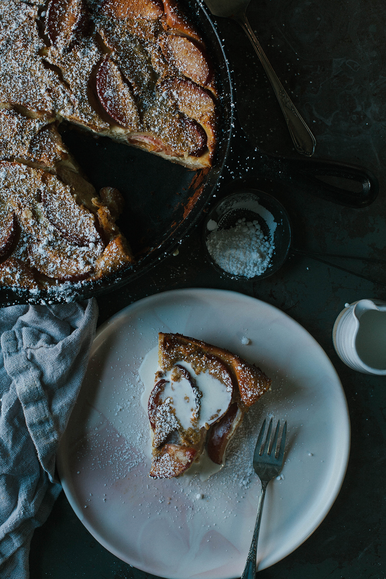 A Daily Something | Plum Clafoutis