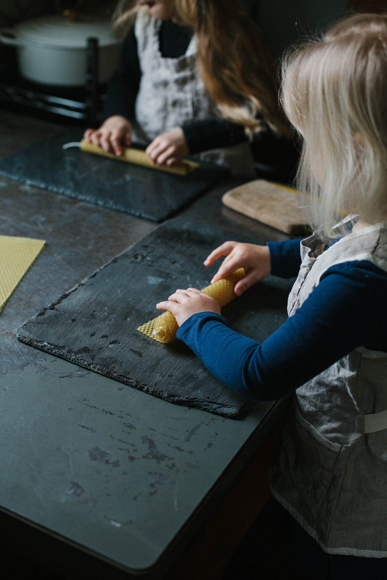 Hand-Rolled Beeswax Mini Intention Candles