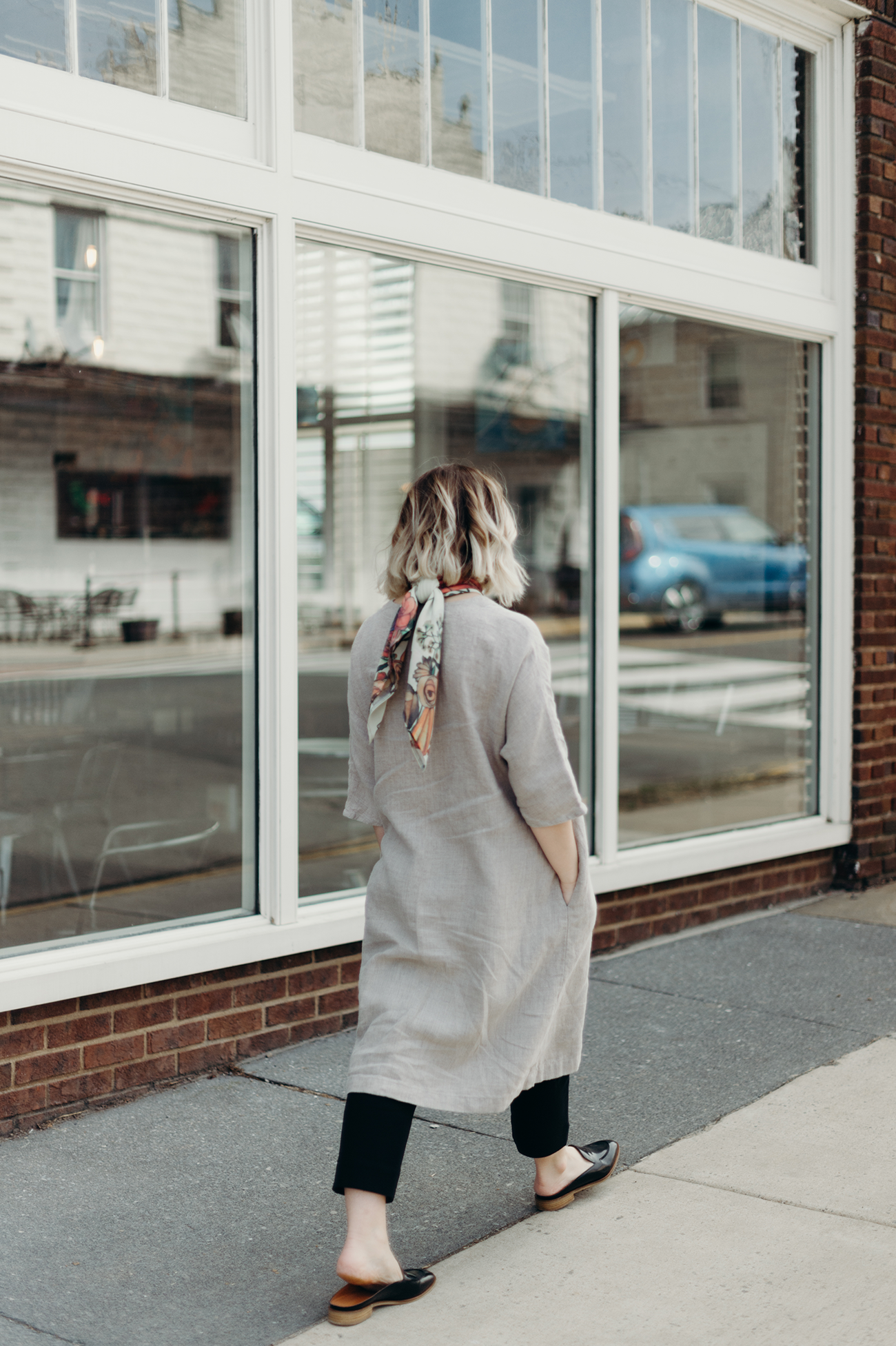 Loose linen clothing sales
