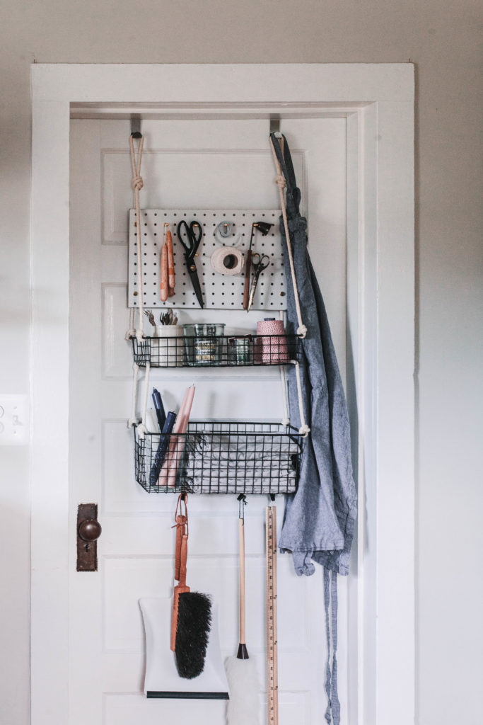 How To Build A DIY Behind-the-Door Storage Shelf