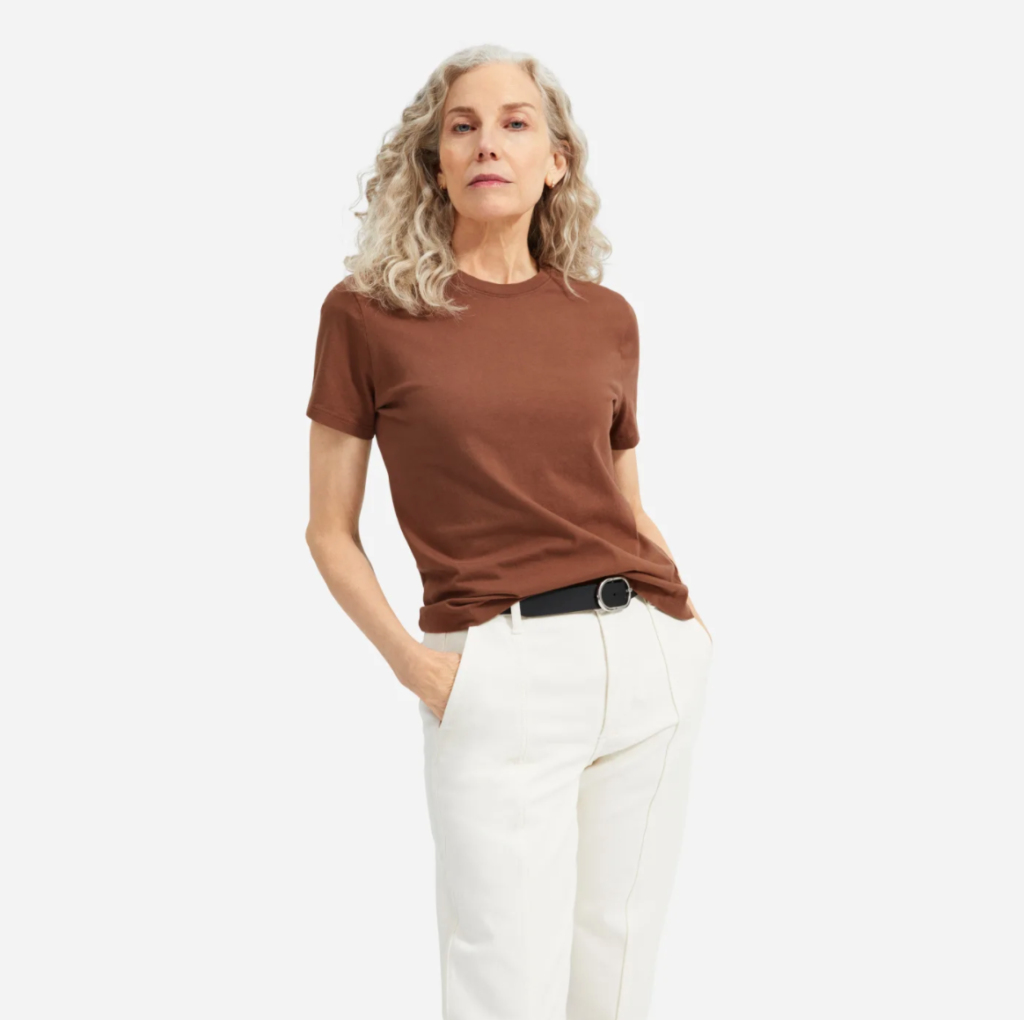 Everlane organic cotton box tee