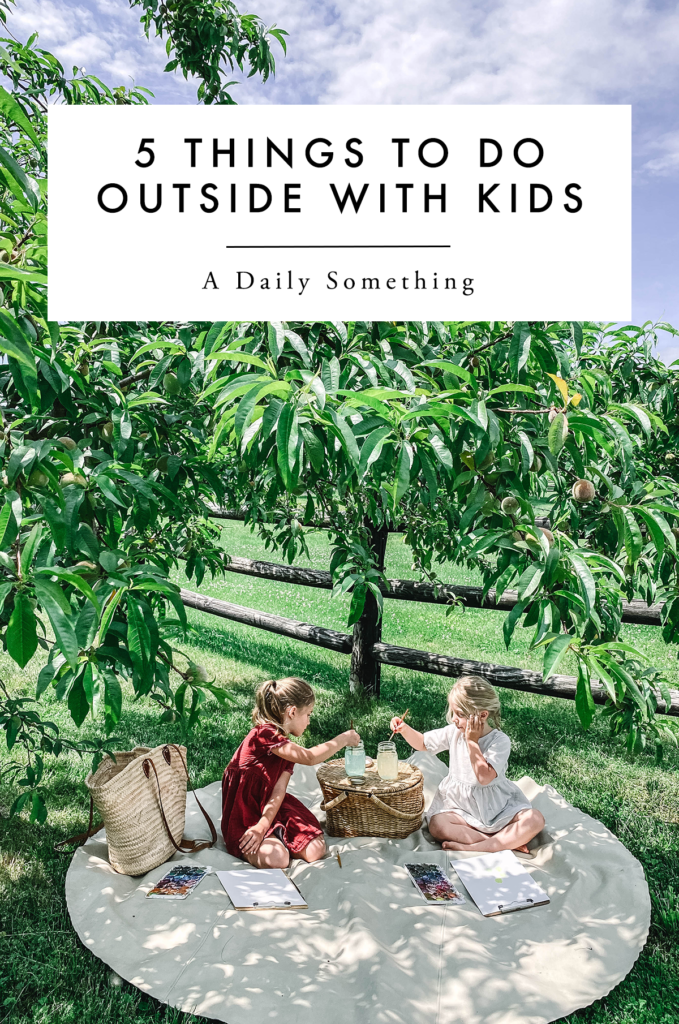 5 things to do outside with kids